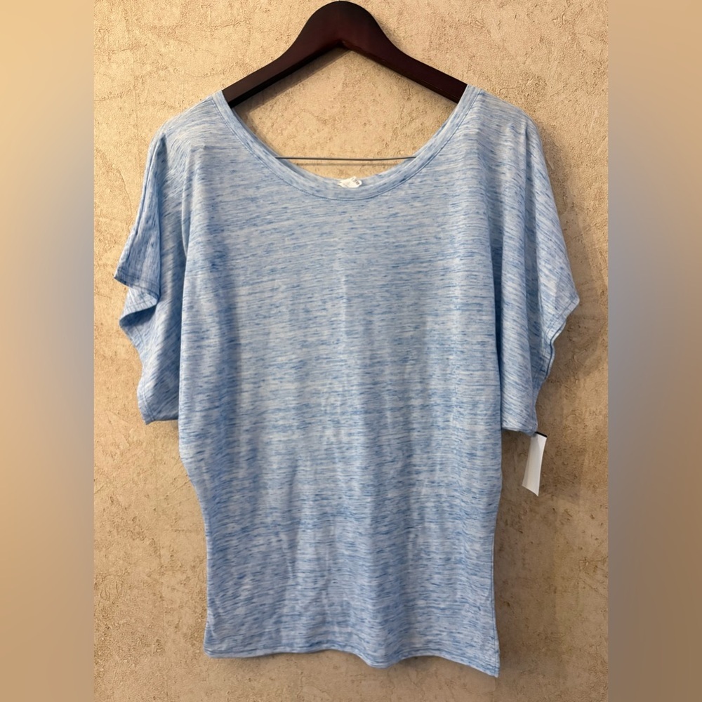 Bella Short sleeve Light Blue Women's Top
